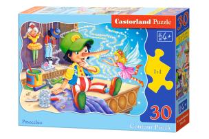 Opakowanie Puzzle konturowe Pinocchio