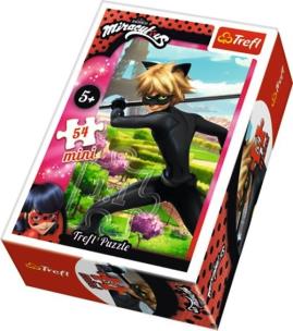 Opakowanie Puzzle Miraculous Czarny Kot 54