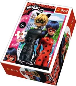 Opakowanie Puzzle Miraculous Czas na przemianę 54
