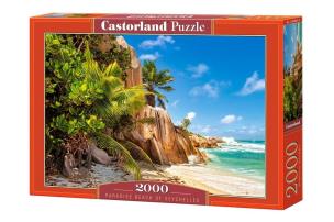 Opakowanie Puzzle Paradise Beach of Seychelles 2000