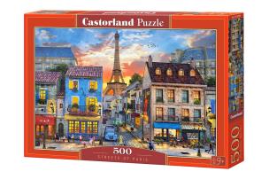 Okładka książki Puzzle Streets of Paris 500