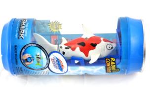 Opakowanie Rekin Ryba RC w puszce czerwony