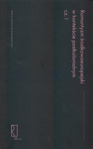 Opakowanie Romantyzm środkowoeuropejski w kontekście postkolonialnym (I)