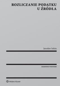 Okładka książki Rozliczanie podatku u źródła