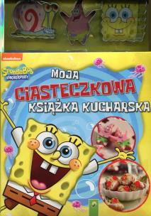 Okładka książki Sponge Bob Moja ciasteczkowa książka kucharska