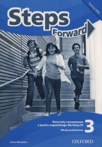 Okładka książki Steps Forward 3 materiały ćw. wersja podstawowa