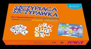 Okładka książki Szczypiąca szczypawka Gry logopedyczne różnicujące wymowę głosek ciszących, syczących i szumiących