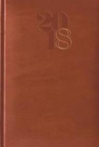 Opakowanie Terminarz 2018 A5 Standard - brązowy