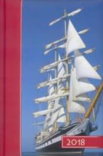 Opakowanie Terminarz 2018 B6 kolor - żaglowiec
