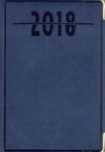 Opakowanie Terminarz 2018 - B7 Lux Złocony - granatowy