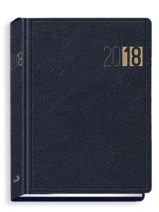 Opakowanie Terminarz 2018 - B7 Madrid - niebieski