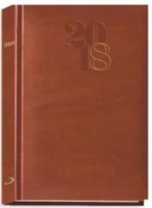 Opakowanie Terminarz 2018 - B7 Standard - brązowy