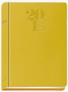 Opakowanie Terminarz 2018 - B7 Standard - żółty