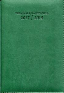 Opakowanie Terminarz nauczyciela 2017/2018 A5 Vivella zielony