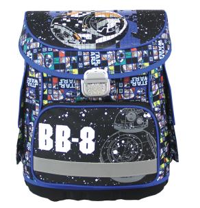 Okładka książki Tornister szkolny anatomiczny Star Wars BB-8