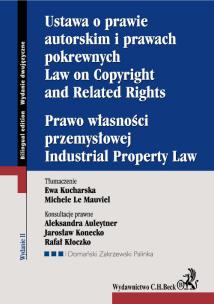 Opakowanie Ustawa o prawie autorskim i prawach pokrewnych Prawo własności przemysłowej Law of Copyright and Related Rights Industrial Property Law