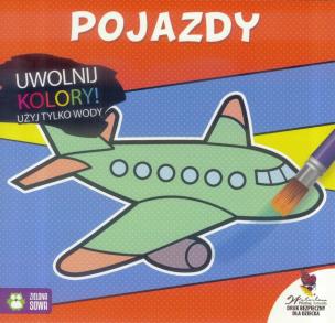 Okładka książki Uwolnij kolory - Pojazdy