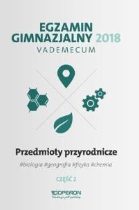 Okładka książki Vademecum 2018 GIM Przedmioty przyrod. cz.2 OPERON