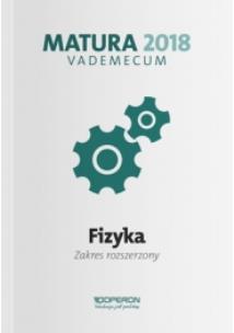 Okładka książki Vademecum 2018 LO Fizyka ZR OPERON