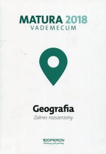 Okładka książki Vademecum 2018 LO Geografia ZR OPERON