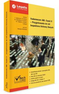 Okładka książki Vademecum ABI. Część II - Przygotowanie do roli Inspektora Ochrony Danych