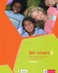 Okładka książki Wir Smart 2 Język niemiecki Podręcznik dla klas IV-VI z płytą CD