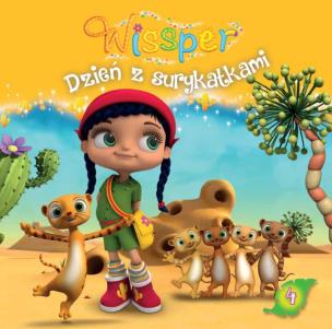 Okładka książki Wissper.Dzień z surykatkami