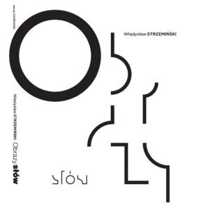 Okładka książki Władysław Strzemiński Obrazy słów