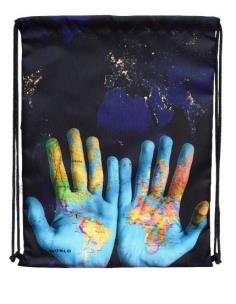 Opakowanie Worek szkolny, plecak WR 117 ręce