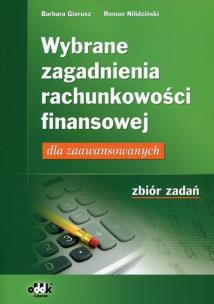 Okładka książki Wybrane zagadnienia rachunkowości finansowej Zbiór zadań