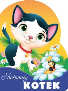 Okładka książki Wykrojniki Nieśmiały kotek