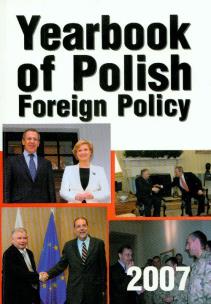 Opakowanie Yearbook of Polish Foreign Policy 2007