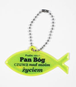 Okładka książki Zawieszka odblaskowa. Rybka - Pan Bóg czuwa...