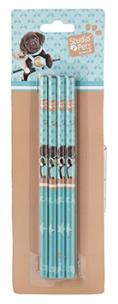 Opakowanie Zestaw 4 ołówków Studio Pets PEF-9044