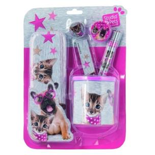 Opakowanie Zestaw 7 elementów Studio Pets szary