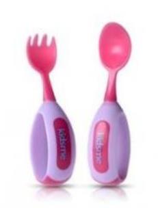 Opakowanie Zestaw dla malucha - Widelec i Łyżka Lawenda