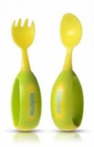 Opakowanie Zestaw dla malucha - Widelec i Łyżka Limonka