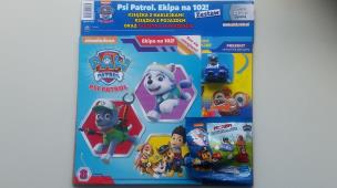 Okładka książki ZESTAWA PSI Patrol Dwie książki + 2 samochodziki