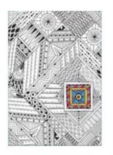 Opakowanie Zeszyt A5/32K linia 1091 Secret garden (10szt)