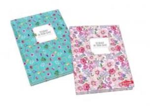 Opakowanie Zeszyt A5/60K kratka 1093 Glossy flowers (10szt)