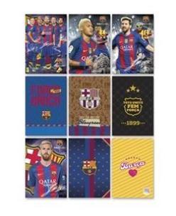 Opakowanie Zeszyt Marmar A4/40K kratka FC Barcelona (10szt)