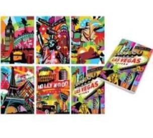 Opakowanie Zeszyt Marmar A4/40K kratka Metropolis (10szt)