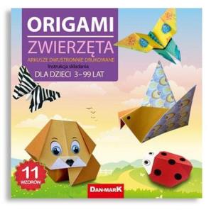 Opakowanie Zeszyt origami Dan-Mark 21x21 Zwierzęta