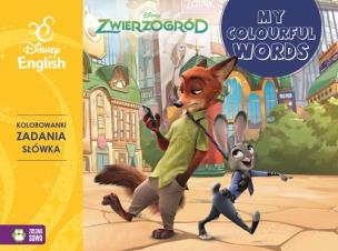 Okładka książki Zwierzogród. My colourful words! Disney English