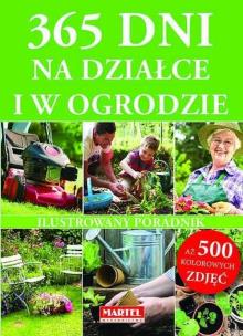 Okładka książki 365 dni na działce i w ogrodzie