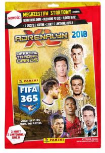 Opakowanie Adrenalyn XL FIFA 365 2018 Megazestaw startowy