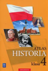 Okładka książki Atlas Historia klasa 4
Szkoła podstawowa 2017