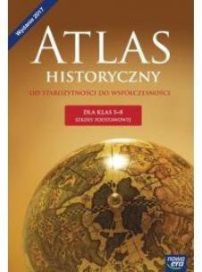 Okładka książki Atlas historyczny SP 5-8 NE