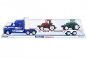 Opakowanie Auto ciężarowe z traktorami