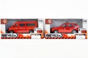 Opakowanie Auto metalowe straż pożarna